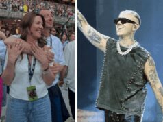 Amadeus al concerto di Lazza a San Siro, la ‘frecciatina’ sui social