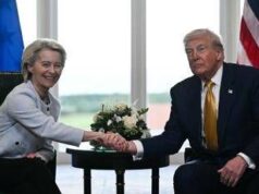 Dazi, accordo Trump-von der Leyen: “Tariffe al 15% per Ue”
