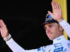 Evenepoel si ritira dal Tour de France