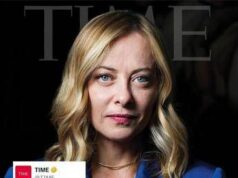 Giorgia Meloni sulla copertina del Time