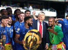 Il Chelsea festeggia il Mondiale per club. E Trump non se ne va