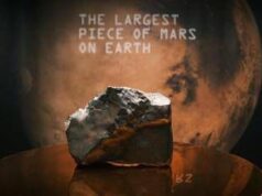 Il più grande meteorite marziano è stato venduto per 5,3 milioni di dollari