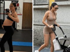 Mamme vip, allenamento in gravidanza e pressione social: il corpo post-parto è polemica