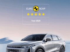 Omoda 9 Super Hybrid ottiene il massimo punteggio e 5 stelle EuroNCAP