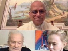 Papa, telefonata con l’astronauta dell’allunaggio Buzz Aldrin a 56 anni dalla missione dell’Apollo 11