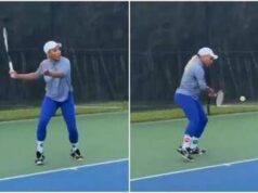 Serena Williams di nuovo in campo, che colpi in allenamento