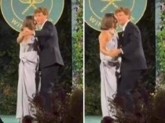 Sinner, ultimo show a Wimbledon: Jannik ballerino al party