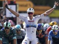Tour de France, a Merlier la nona tappa davanti a Milan