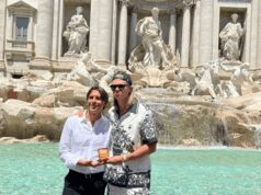 ‘Vacanze romane’ di Haaland, da Fontana di Trevi a Piazza di Spagna