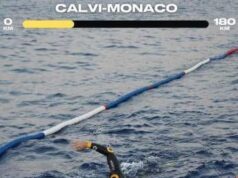 Dalla Corsica a Monaco a nuoto, l’impresa dell’uomo-pesce