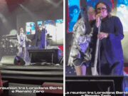 Loredana Bertè e Renato Zero, di nuovo insieme dopo 30 anni: l’abbraccio sul palco
