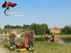 Mantova, 24enne disperso dopo tuffo in bacino idrico: ricerche in corso