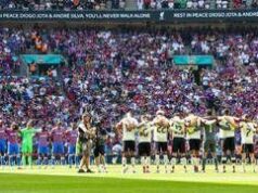 Minuto di silenzio per Diogo Jota, tifosi del Crystal Palace fischiano