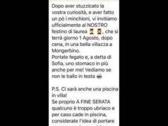 Morta alla festa in villa a Bagheria, l’agghiacciante presagio sulla piscina nell’invito