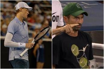 Sinner lo costringe agli ‘straordinari’, la reazione di Vagnozzi scatena i tifosi