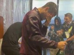 Alcaraz, festa sfrenata dopo il trionfo agli Us Open: ‘guerra’ di champagne per Carlos