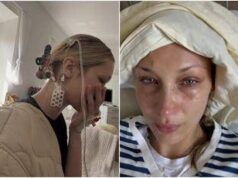 Bella Hadid, lacrime e flebo: le foto che preoccupano i fan