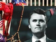 Charlie Kirk, la vedova: “Indosso suo ciondolo insanguinato”