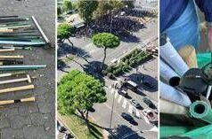 Derby Lazio-Roma, Olimpico blindato: sequestrate mazze e aste con viti e lame