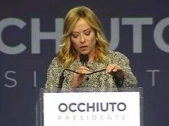 Meloni in Calabria per Occhiuto: “Solo i cittadini possono mandarci a casa”