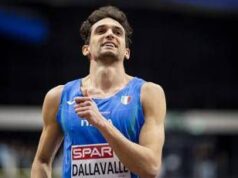 Mondiali atletica, Dallavalle medaglia d’argento nel salto triplo