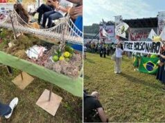 Salamelle, Alberto da Giussano e Bolsonaro: la fede padana sul pratone di Pontida