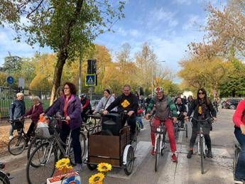 A Ferrara la pedalata più lenta del mondo