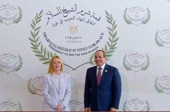 A Sharm il bilaterale Meloni-al Sisi: “Insieme per la pace in Medio Oriente”