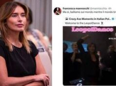 Boschi-Mannocchi, scontro social sulla Leopolda: “Attacchi chi balla proprio il 7 ottobre? Che caduta di stile”