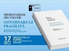 “Governare la fragilità”, il 17 ottobre ad Avellino la presentazione del libro di Roberto Garofoli e di Bernardo Giorgio Mattarella