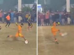 India, il clamoroso gol del portiere come in… ‘Holly e Benji’