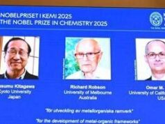 Nobel per la chimica a Kitagawa, Robson e Yaghi: hanno raccolto l’acqua dall’aria del deserto