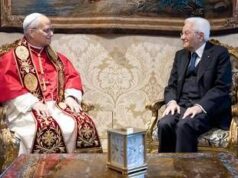 Papa in visita al Quirinale, Mattarella: “Rilanciare soluzione due popoli due Stati”. Leone: “Risposte urgenti e lungimiranti”