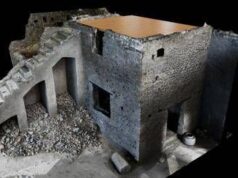 Pompei, scoperta una possibile torre in una domus
