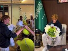 Sinner, accoglienza da re a Riad. Jannik pronto per il Six Kings Slam