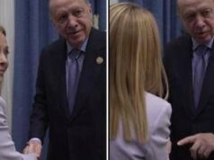 Siparietto Erdogan-Meloni: “Smetti di fumare”, “Lo so…”
