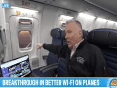 Spazio, Starlink porta la prima trasmissione Tv in diretta da un Volo Commerciale