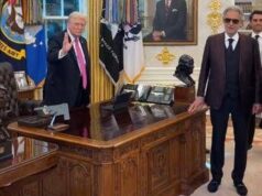 Trump e Bocelli, incontro alla Casa Bianca. E il tenore canta nello Studio Ovale