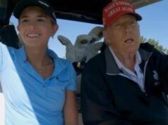 Trump e la confessione sul campo da golf: “Ho ancora un sogno”