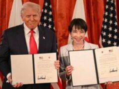 Trump in Giappone, siglato accordo sulle terre rare. La premier lo nomina per il Nobel