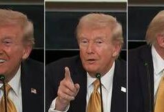 Trump, show in conferenza stampa: “Tu zitto, sei senza speranza”