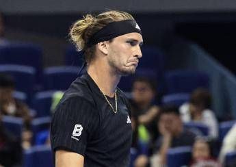 Zverev, crisi senza fine: ko anche nel terzo turno a Shanghai contro Rinderknech