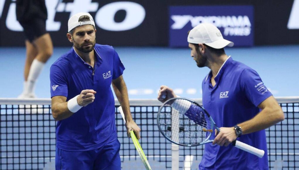 Atp Finals, primo verdetto: Bolelli-Vavassori fanno due su due e volano in semifinale