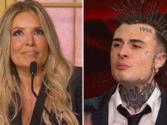 Ballando, Lucarelli punge e Rosa Chemical sbotta: “Più di così non so che fare”