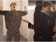 Champagne e cori, festa ‘senza freni’ di Sinner nello spogliatoio delle Finals