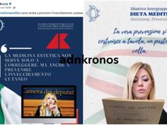 Maria Rosaria Boccia ci ricasca: usa il logo della Camera per promuovere diete e ritocchini