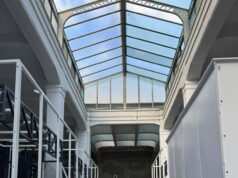 Proseguono lavori nuovo Mercato dell’Unità a Prati, arrivate le prime ‘lanterne’