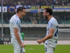 Verona-Inter 1-2, un autogol di Frese regala il successo ai nerazzurri