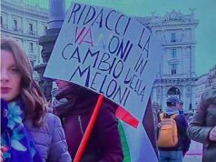 Violenza su donne, Trancassini: “A corteo Roma cartello ‘ridacci la Vanoni in cambio della Meloni'”