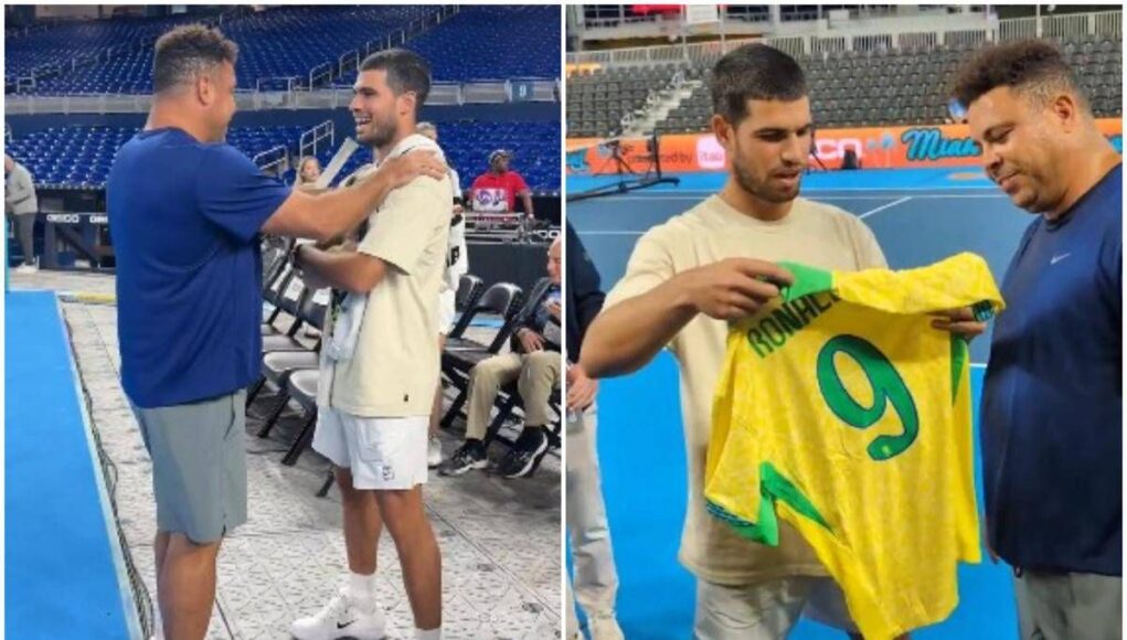 Alcaraz, allenamento speciale a Miami… con Ronaldo